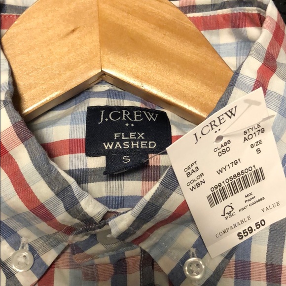 J Crew Casual Shirt/ long Sleeve - Picture 2 of 3